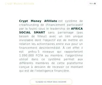 CRYPtmoneyaffiliate.com(Crypt Money Afilliate) Screenshot