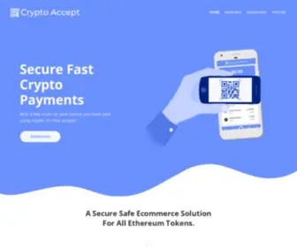CRYpto-Accept.com(Crypto Accept) Screenshot