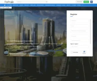 CRYpto-City.com(Create Your Future World of Crypto) Screenshot