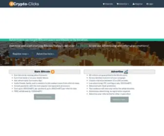 CRYpto-Clicks.com(CRYpto Clicks) Screenshot