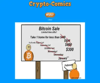 CRYpto-Comics.com Screenshot