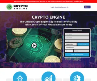 CRYpto-Engines.com(CRYpto Engines) Screenshot