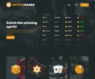 CRYpto-Games.com(CRYpto Games) Screenshot