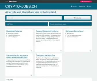 CRYpto-Jobs.ch(All crypto and blockchain jobs in Switzerland) Screenshot