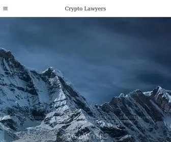 CRYpto-Lawyers.ch(CRYpto Lawyers) Screenshot