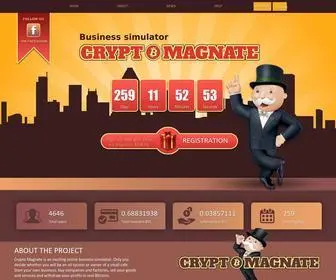 CRYpto-Magnate.online(Crypto Magnate) Screenshot