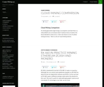 CRYpto-Mining.xyz(CRYpto Mining) Screenshot