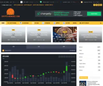 CRYpto-Newsbiz.com(Bitcoin news portals) Screenshot