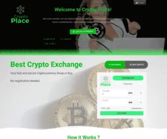 CRYpto-Place.com(Best Crypto place in the world) Screenshot
