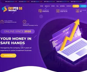 CRYpto-SG.com(CRYPTO SG LTD) Screenshot