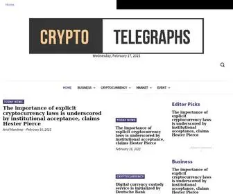 CRYpto-Telegraphs.com(Homepage) Screenshot