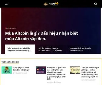 CRYpto68.com(Trang Ch) Screenshot