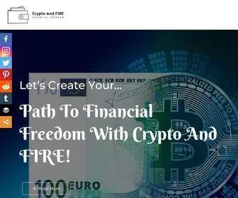 CRYptoandfire.com(Home) Screenshot