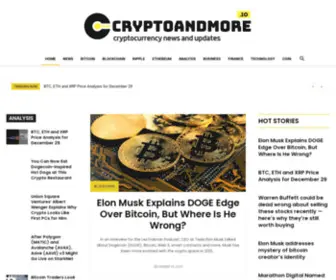 CRYptoandmore.io(Cryptocurrency News Today Updates) Screenshot