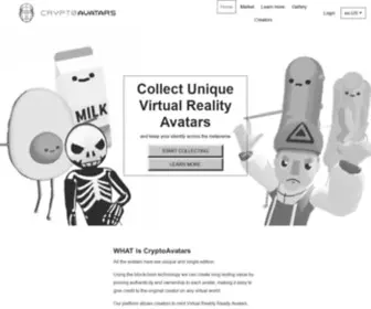 CRYptoavatars.io(Vipe (virtual persona)) Screenshot