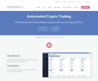 CRYptoblizz.com(Cryptocurrency trading bot) Screenshot