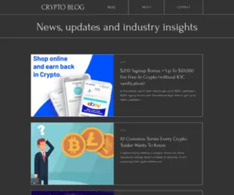 CRYptoblog.website(Crypto Blog) Screenshot