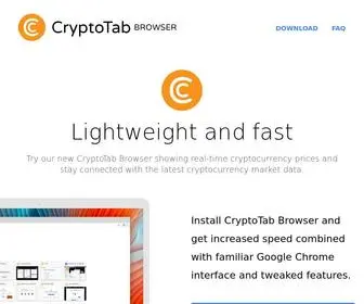 CRYptobrowser.today(CryptoTab Browser) Screenshot