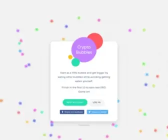 CRYptobubbles.io(CRYptobubbles) Screenshot