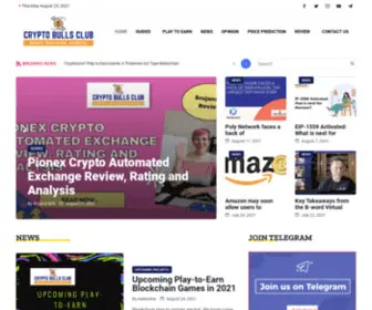 CRYptobullsclub.com(Crypto Bulls Club) Screenshot