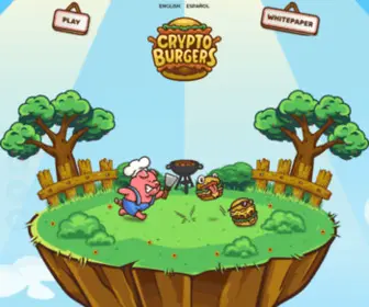 CRYptoburgers.io(The NFT Game) Screenshot