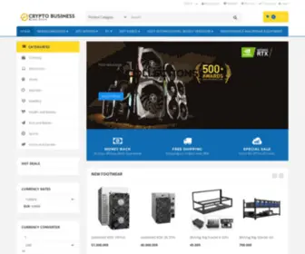 CRYptobussiness.com(Crypto Business) Screenshot