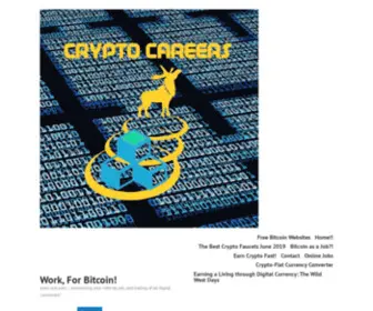 CRYptocareers.blog(Crypto Careers) Screenshot