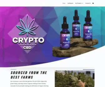 CRYptocbdoil.com(Crypto CBD Oil) Screenshot