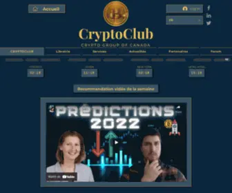 CRYptoclubgroup.com(CryptoClub) Screenshot