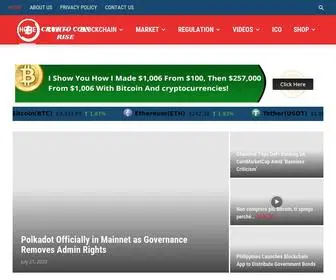 CRYptocoinsrise.com(Crypto Coins Rise) Screenshot