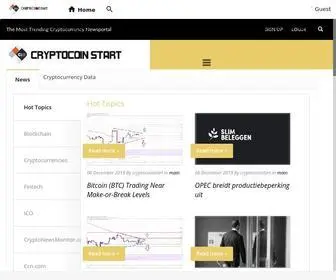 CRYptocoinstart.com(Crypto community) Screenshot