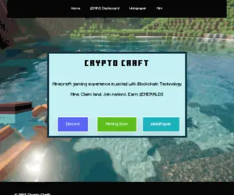 CRYptocraftgame.com(CRYptocraftgame) Screenshot