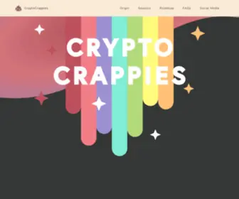 CRYptocrappies.com(CryptoCrappies) Screenshot