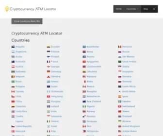 CRYptocurrencyatmlocator.com(CRYptocurrencyatmlocator) Screenshot