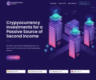 CRYptocurrencyexperts.in(CryptoCurrency Experts) Screenshot