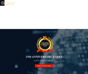 CRYptocurrencyexpo.com(Crypto Currency Professionals Association) Screenshot