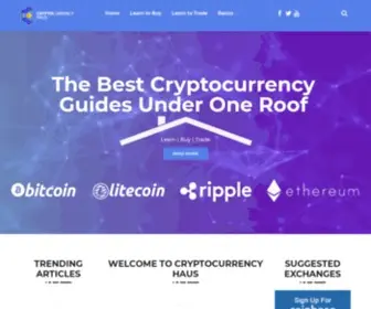 CRYptocurrencyhaus.com(Cryptocurrency Haus) Screenshot