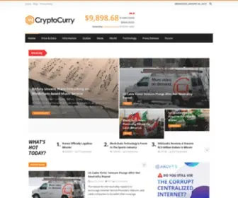 CRYptocurry.com(Generated) Screenshot
