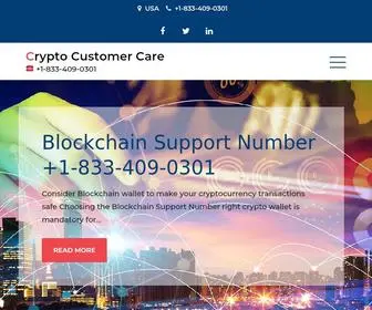 CRYptocustomercare.org(Crypto Customer Care) Screenshot