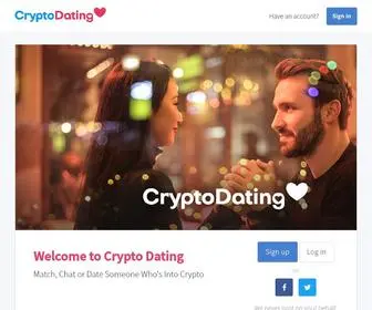 CRYptodating.com(Crypto) Screenshot