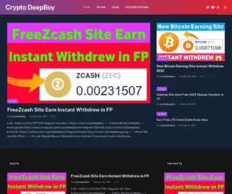 CRYptodeepboy.com(Just another WordPress site) Screenshot