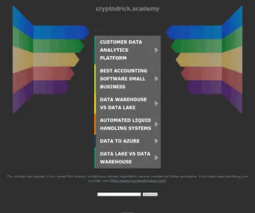 CRYptodrick.academy(CRYptodrick academy) Screenshot