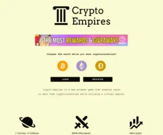CRYptoempires.io(Conquer the world and earn crypto) Screenshot