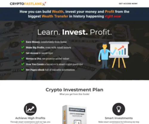 CRYptofastlane.com(Learn how to trade) Screenshot