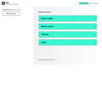 CRYptofaucet.com(CRYptofaucet) Screenshot