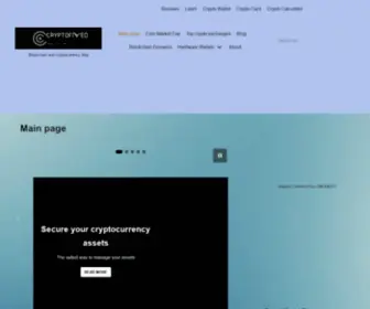 CRYptofiveo.com(Cryptocurrency Blog) Screenshot