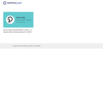 CRYptofloat.in(CRYptofloat) Screenshot