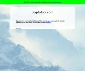 CRYptofool.com(Enlighten & Amuse) Screenshot