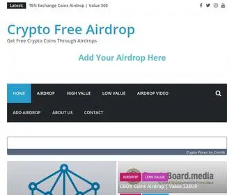 CRYptofreeairdrop.info(Crypto Free Airdrop) Screenshot