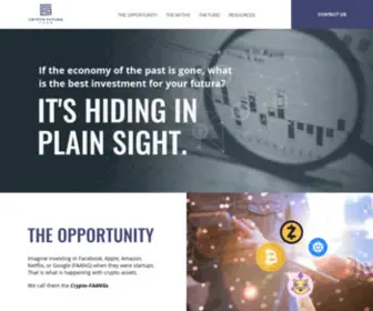 CRYptofuturafund.com(The Crypto Futura Fund) Screenshot